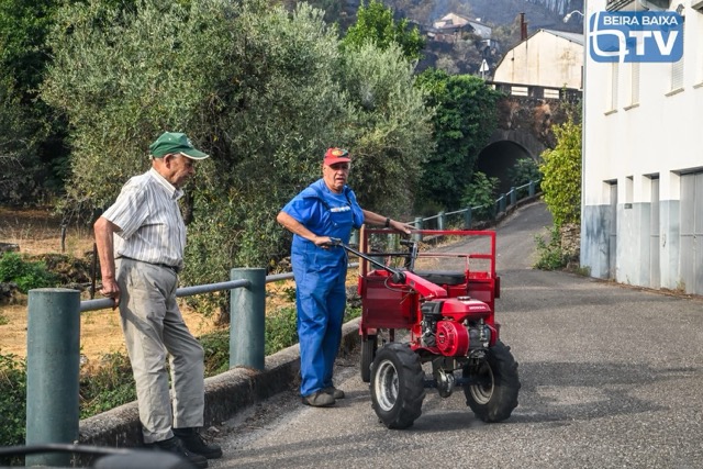 Supplies being organized